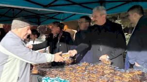 Bursa Nilüfer’de Berat Kandili bereketi