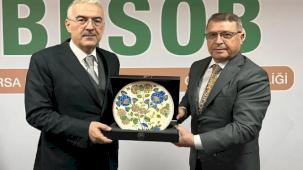 Bursa Valisi Erol Ayyıldız’dan BESOB’a ziyaret