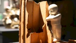 Bursa'da deprem gerçeğine 'sanatsal' sergi