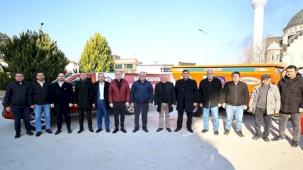 Denizli Büyükşehir'den üreticilere gübre römorku desteği