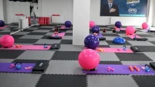 Kocaeli'de Çayırovalı kadınlar sporla iç içe