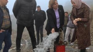 Manisa'da bir köyün daha su sorunu ortadan kaldırıldı