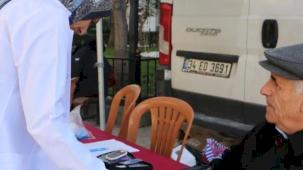 Manisa'da solunum testi yapıldı