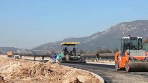 Muğla'da AVM bağlantı yolunda son rötuşlar