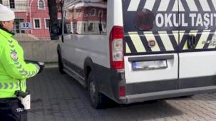 Okul servis araçlarına sıkı takip