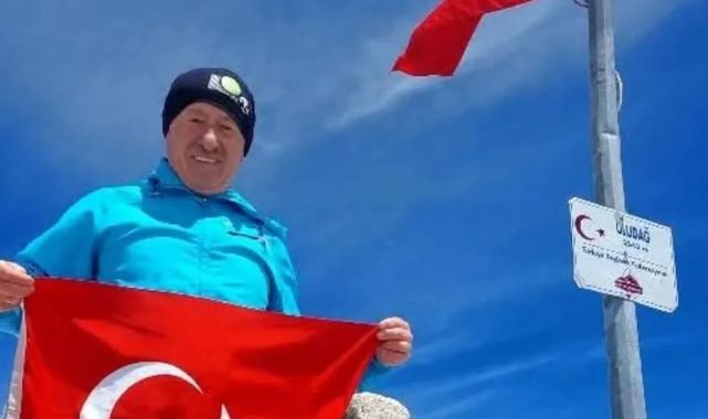 Uludağ'ın zirvesine astığı bayrağa ceza!
