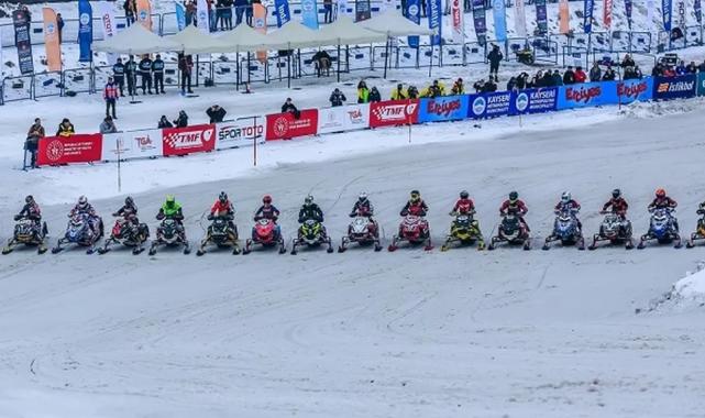 2025 Dünya Kar Motosikleti Şampiyonası Erciyes'te yapılacak