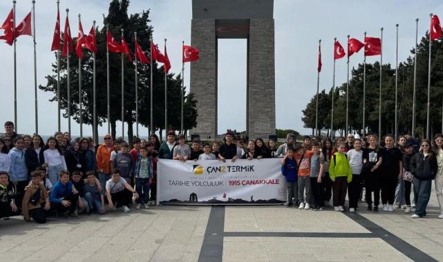 Çanakkale'de gençlerle yerinde tarihe yolculuk