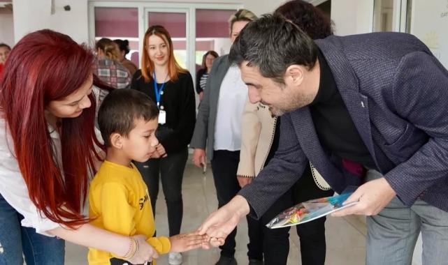 Muğla Ortaca'da özel öğrencilerle erken bayramlaşma