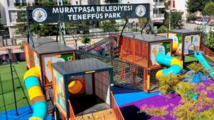 Antalya'da Teneffüs Park’a yeni oyun parkuru