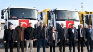 Başkan Erdem: ''Temizlik hizmetleri araç filosu hayırlı olsun''