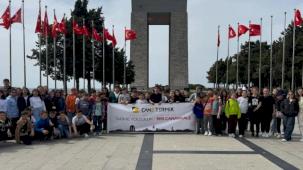 Çanakkale'de gençlerle yerinde tarihe yolculuk