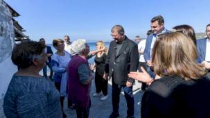 İzmir Foça'da Başkan Tugay'dan inceleme