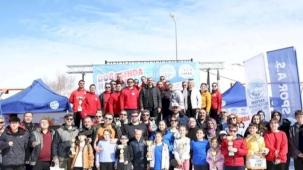 Kayseri Erciyes'te masa tenisi keyfi