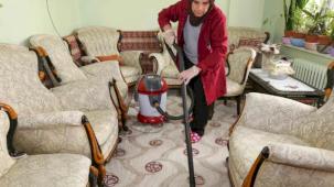 Konya Meram’da büyüklerin yüzleri bu bayram öncesinde de güldü!