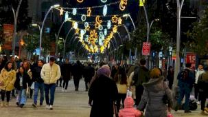Sakarya'da Çark Caddesi süslendi