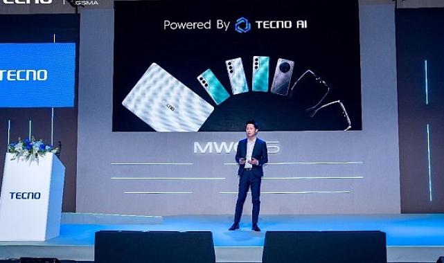 TECNO, MWC Barselona 2025'e Yeni Nesil Yapay Zeka Ekosistemi Lansmanıyla Damga Vurdu