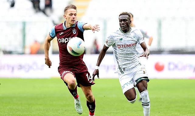 Tümosan Konyaspor 1-0 Trabzonspor (Maç Sonucu) Fırtınaya Konya engeli!