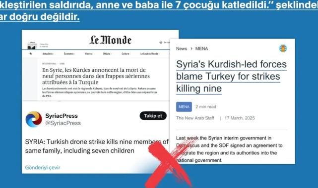 Türkiye SİHA'sı Suriye'ye saldırdı iddialarına açıklama