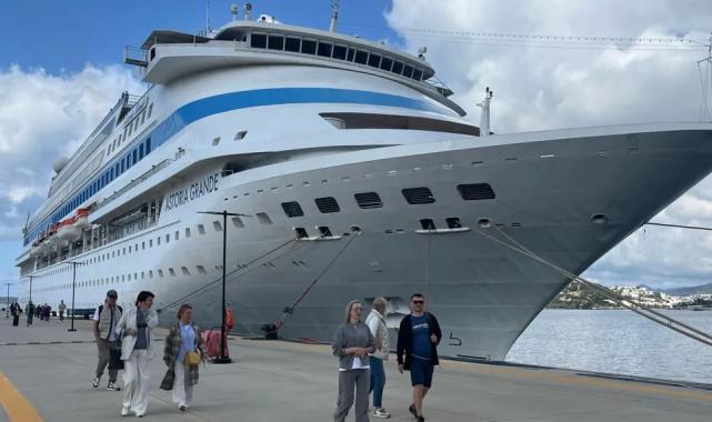 Bodrum kruvaziyer sezonunu açtı