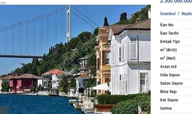 İstanbul Boğazı'ndaki yalılar deprem nedeniyle satılık!
