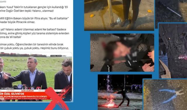 İstanbul'daki sokak olaylarıyla ilgili dezenformasyon iddiaları çürütüldü