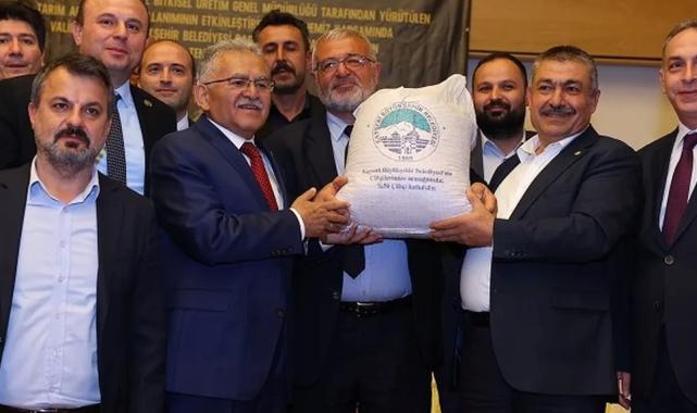 Kayseri Büyükşehir'den tarıma dev katkı