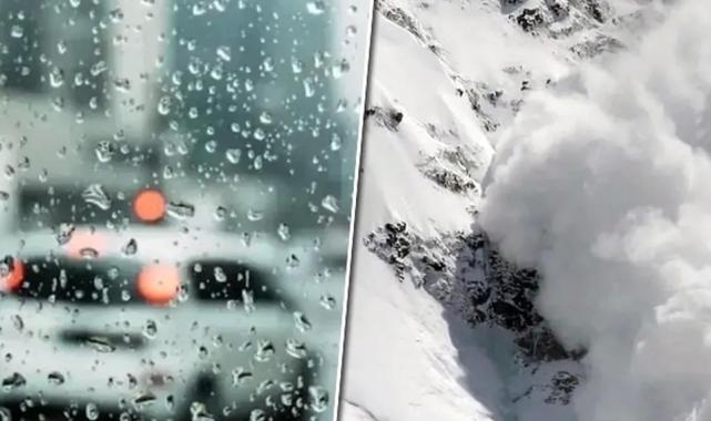 Meteoroloji'den üçlü uyarı! Yağış, rüzgar ve zirai don tehlikesi!