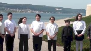 BİLSEM öğrencilerinden Çanakkale ruhu’na sanatla selam