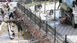 Büyük Keçiören Şelalesi’nde temizlik