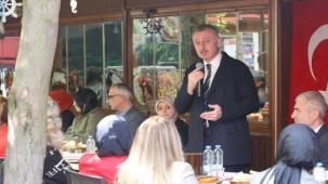 Gebze’de Başkan Büyükakın kadın esnaflarla buluştu