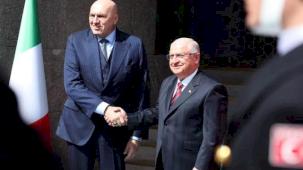 İtalya Savunma Bakanı Crosetto Türkiye'de