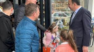 Konya'da Başkan Altay'dan esnaf ziyareti