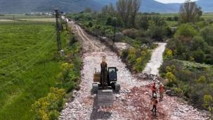 Muğla Milas kırsalında 80 milyon TL'lik yol yatırımı