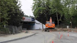 TEM Otoyolu alt geçidine estetik dokunuş