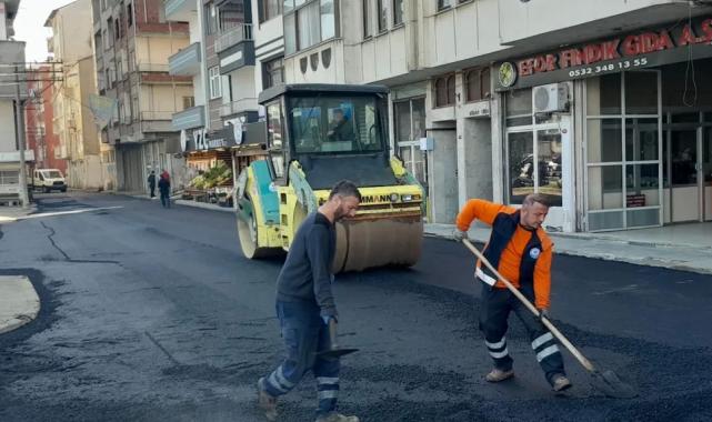 Trabzon'da yollara rekor asfalt döküldü