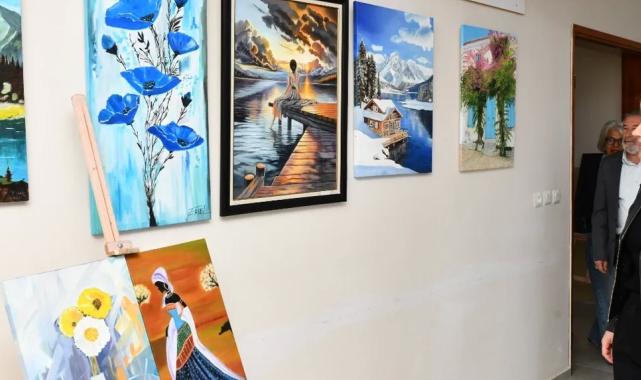 Kaklıç Sanat Akademisi’nin yıl sonu sergisi büyük ilgi gördü