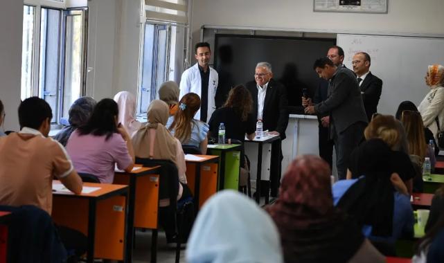 KAYMEK AGS öğrencilerine Büyükkılıç'tan başarı dileği