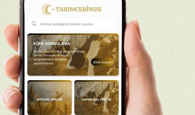 Kurbanlık seçimi 'Tarım Cebimde' ile daha güvenli