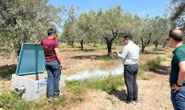 Manisa'da 2 bin 500 dekar arazi Öveçli ile suya kavuşacak
