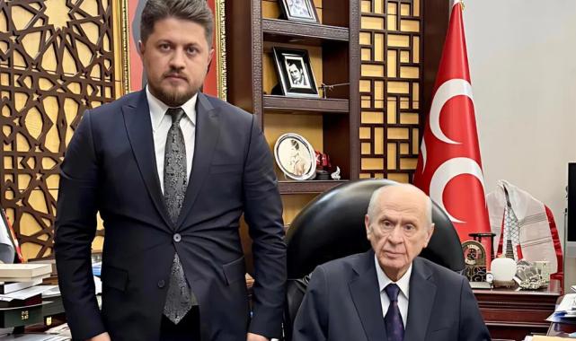 MHP lideri Devlet Bahçeli, Başkan Satıcı'yı kabul etti