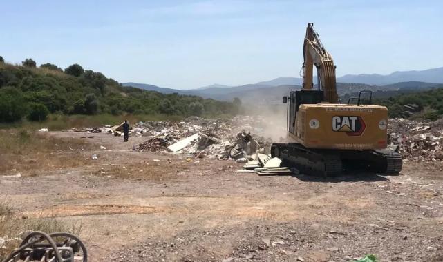 Muğla Milas'ta temiz bir çevre için çalışmalar gerçekleştiriyor