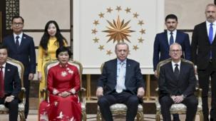 5 ülkenin büyükelçisinden Cumhurbaşkanı Erdoğan'a güven mektubu