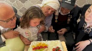 95 yaşındaki Kore Gazisine doğum günü sürprizi