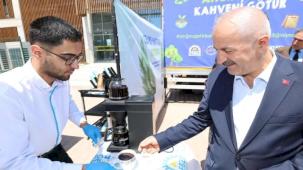 Gebze'de 'atığını getir, kahveni götür'