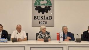 Küresel ısınma ve organik tarım BUSİAD Evi’nde konuşuldu