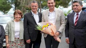 Manisa Alaşehir’de Başkan Zeyrek muhtarlarla buluştu