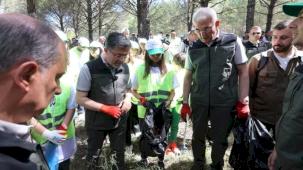 Orman yangınlarına karşı eş zamanlı temizlik