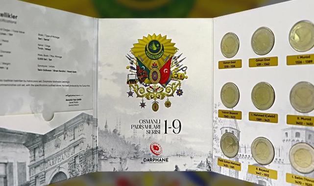 Darphane'den 'Osmanlı Padişahları Bimetal Hatıra Para'ları satışa çıkıyor