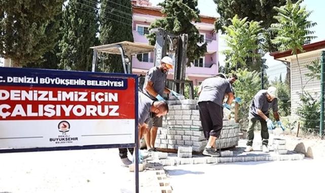 Denizli'nin her köşesi modern yol ağıyla güçleniyor